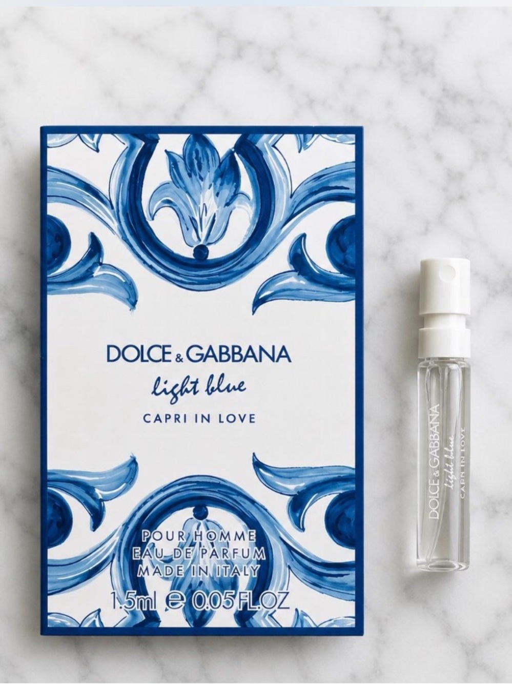 DOLCE & GABBANA light blue carpi 1 sample ⚜️